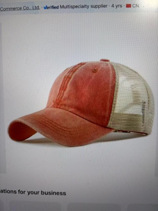 Men's Trucker Baseball Cap